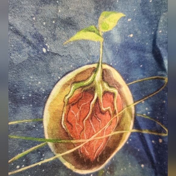 Rare HEROTIME X Lora Zombie "Pure Love II" Long Tail T-Shirt in Medium - Picture 6 of 8